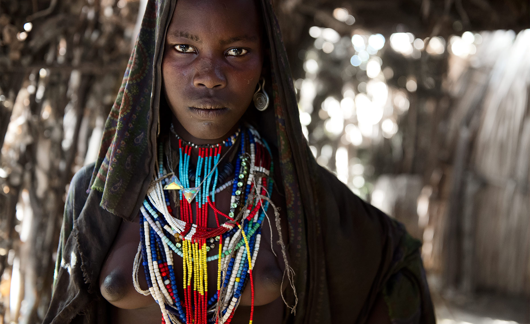 Ethiopia Omo Valley Tribes Girl 