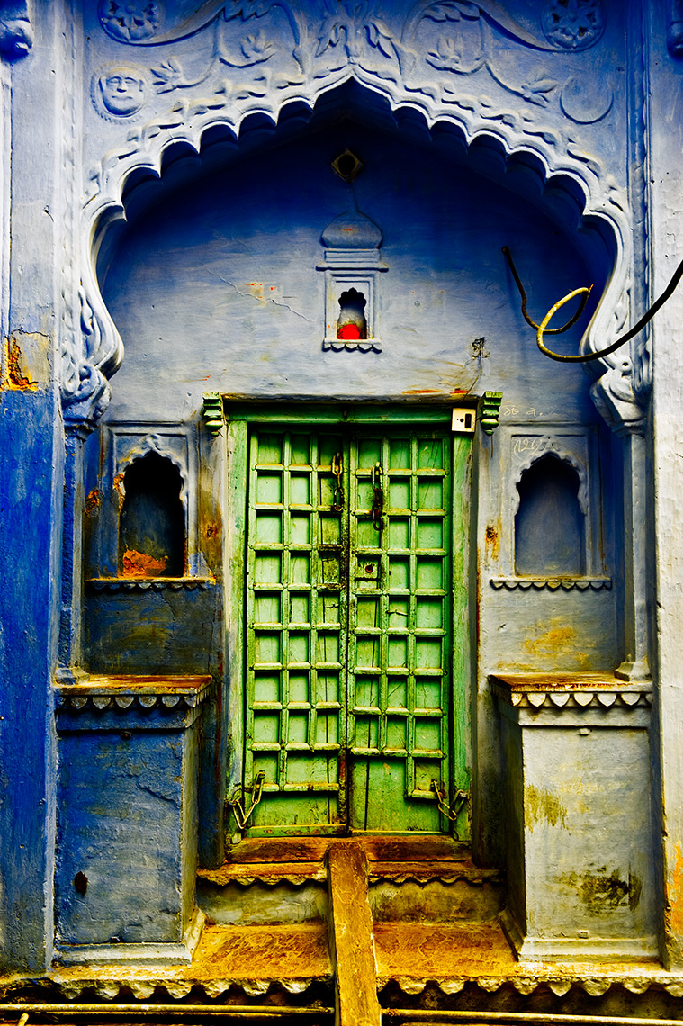 Door In Bundi, Rajastan, India